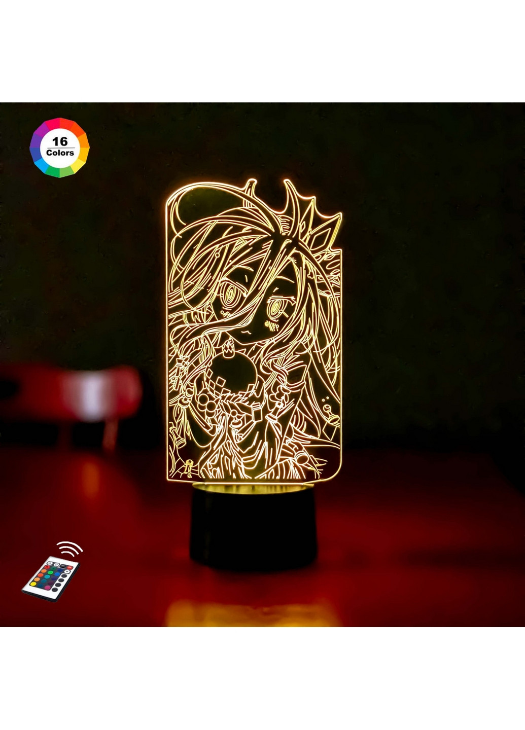 3D нічник-світильник "Широ 2" 3DTOYSLAMP (268457420)