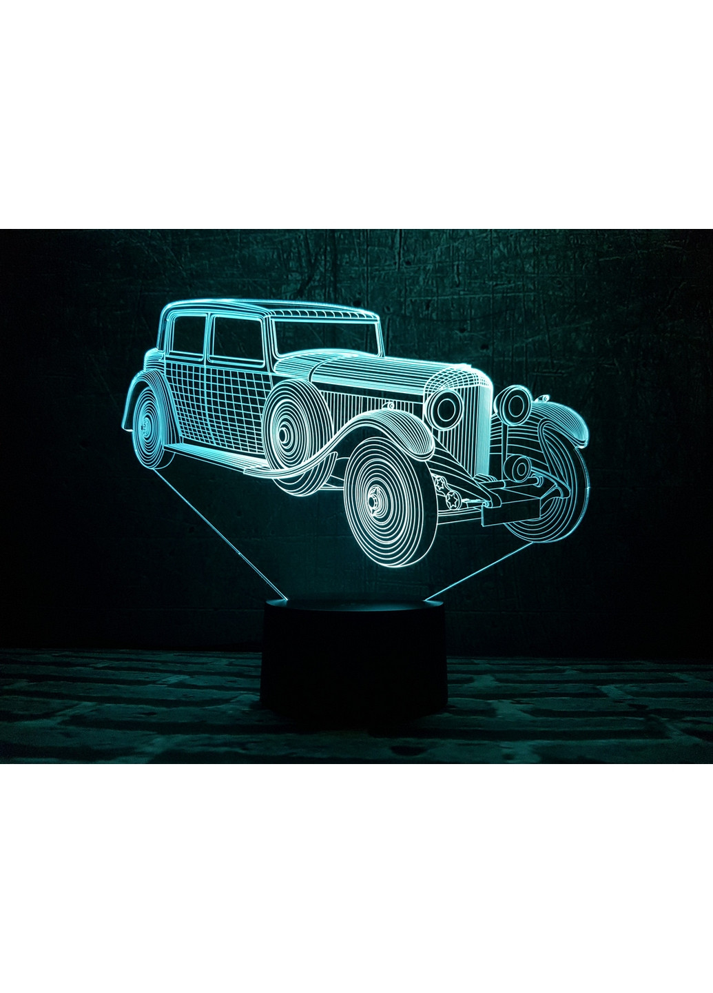 3D ночник-светильник "Автомобиль 11" 3DTOYSLAMP (268458445)