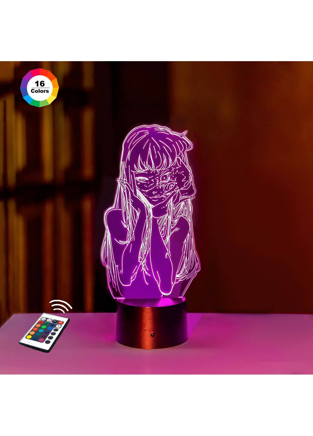 3D нічник-світильник "Томіє Кавакамі" 3DTOYSLAMP (268461073)