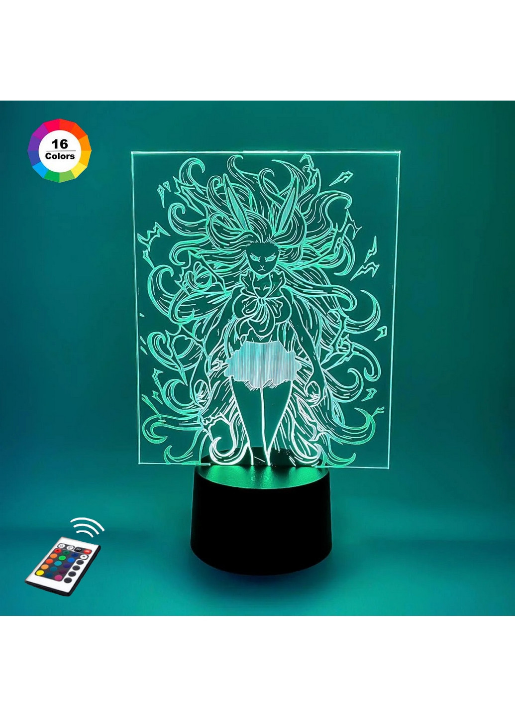 3D нічник-світильник "Керрот" 3DTOYSLAMP (268459550)