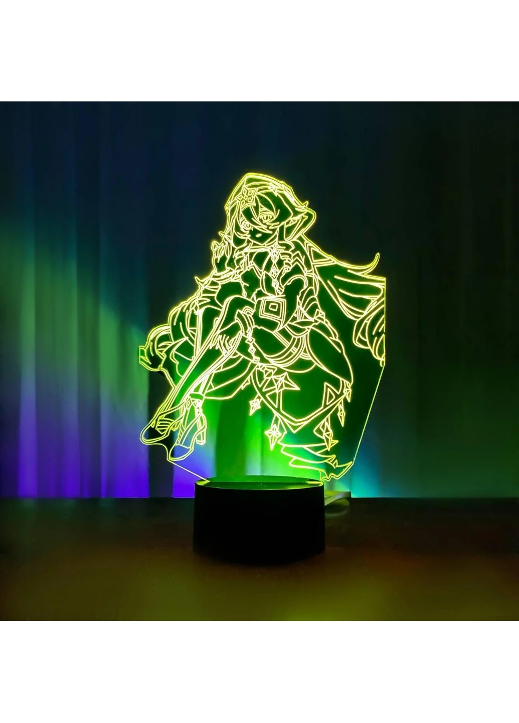 3D ночник-светильник GENSHIN IMPACT "Лайла" 3DTOYSLAMP (268457338)