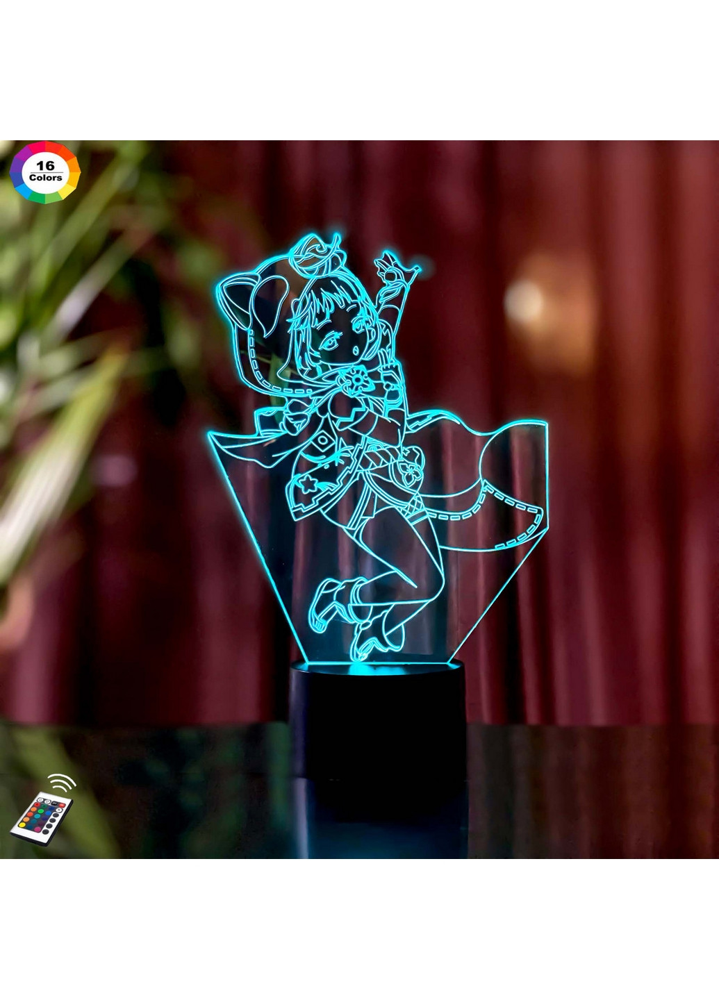3D нічник-світильник GENSHIN IMPACT "Саю" 3DTOYSLAMP (268459417)
