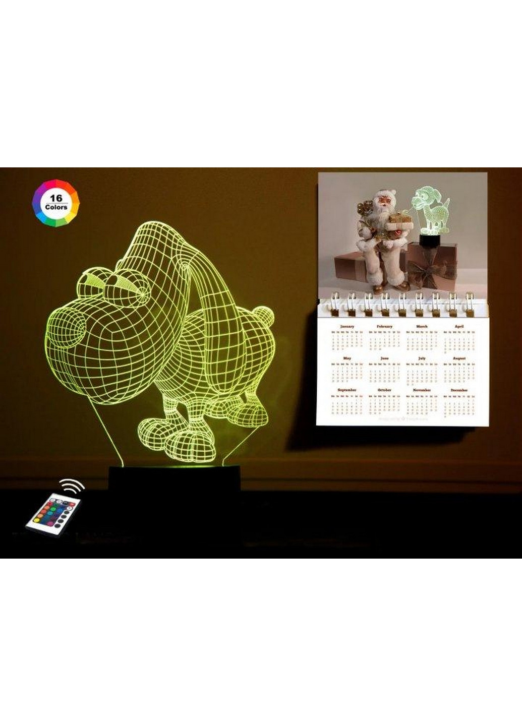 3D нічник-світильник "Пісик" 3DTOYSLAMP (268459451)