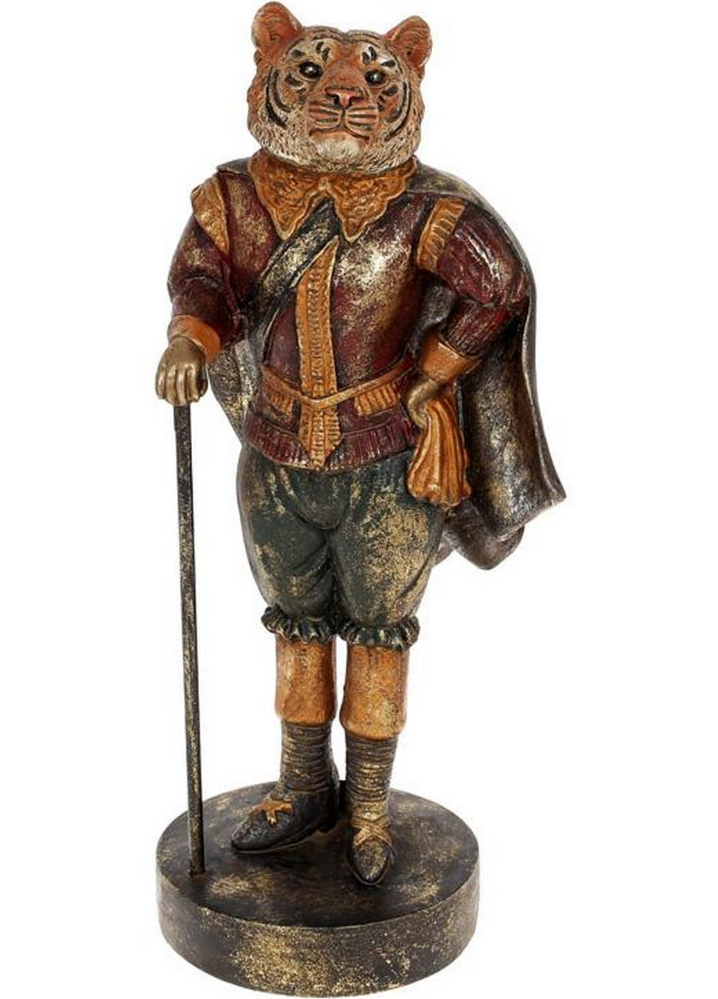 Фигурка декоративная "Тигр с Тростью", полистоун Bona (268459700)