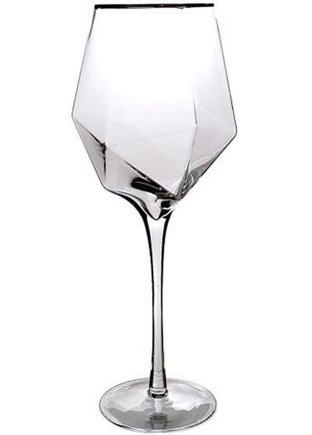 Набор 6 фужеров Facets "Brighton" для вина, стекло S&T (268457591)