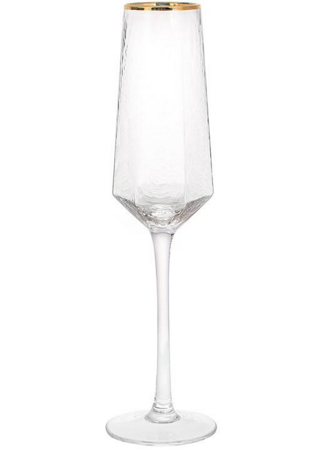 Набор 4 фужера Monaco Ice бокалы для шампанского, стекло Bona (268457028)