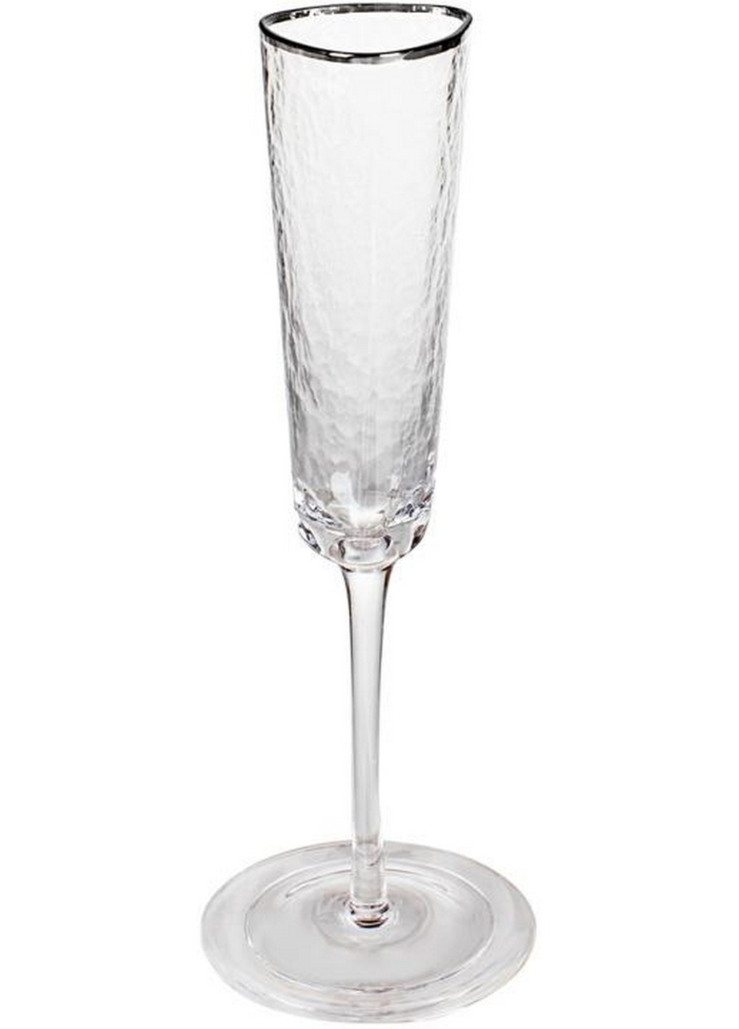 Набор 4 фужера Monaco Ice бокалы для шампанского, стекло Bona (268459777)