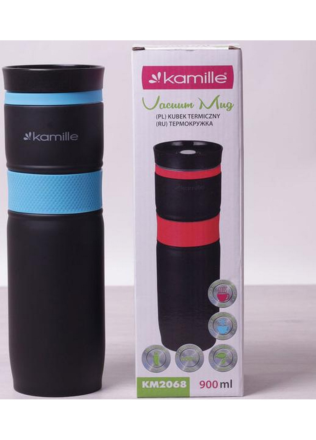 Термокружка Fontana, нержавеющая сталь Kamille (268457076)