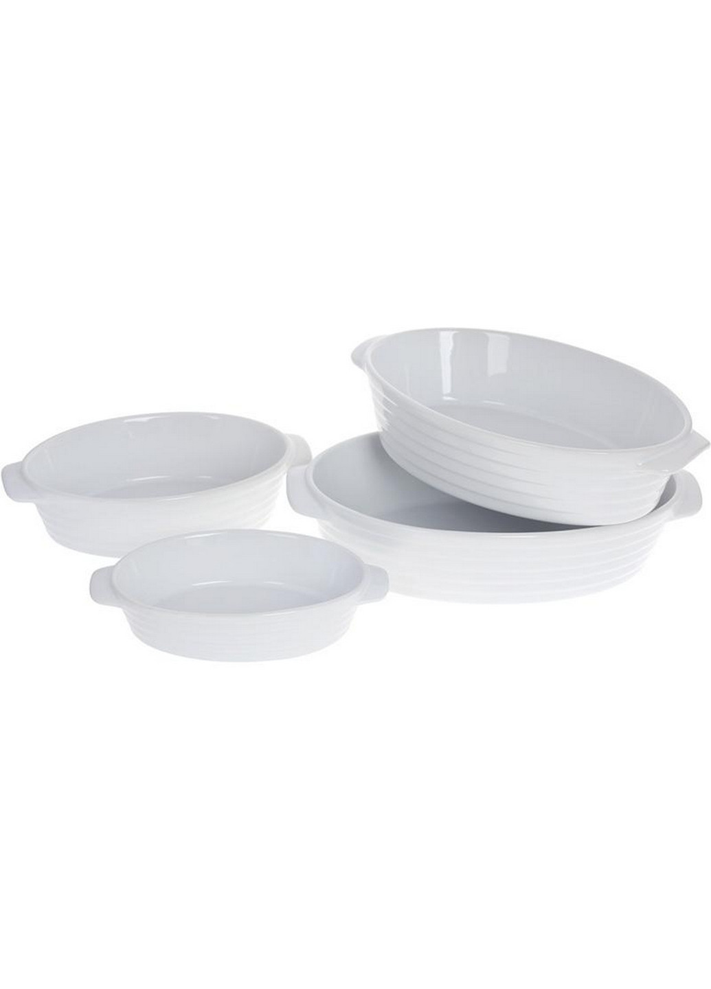 Форма Augsburg овальна для випічки керамічна Bona (268456862)