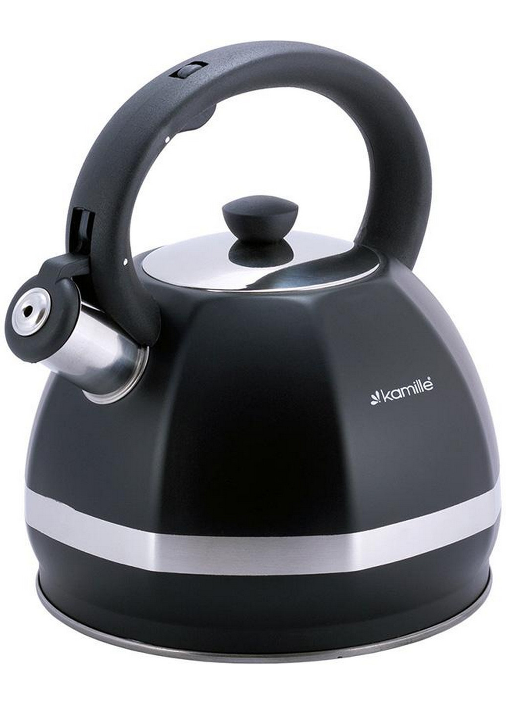 Чайник Marshmallow из нержавеющей стали со свистком Kamille (268459895)