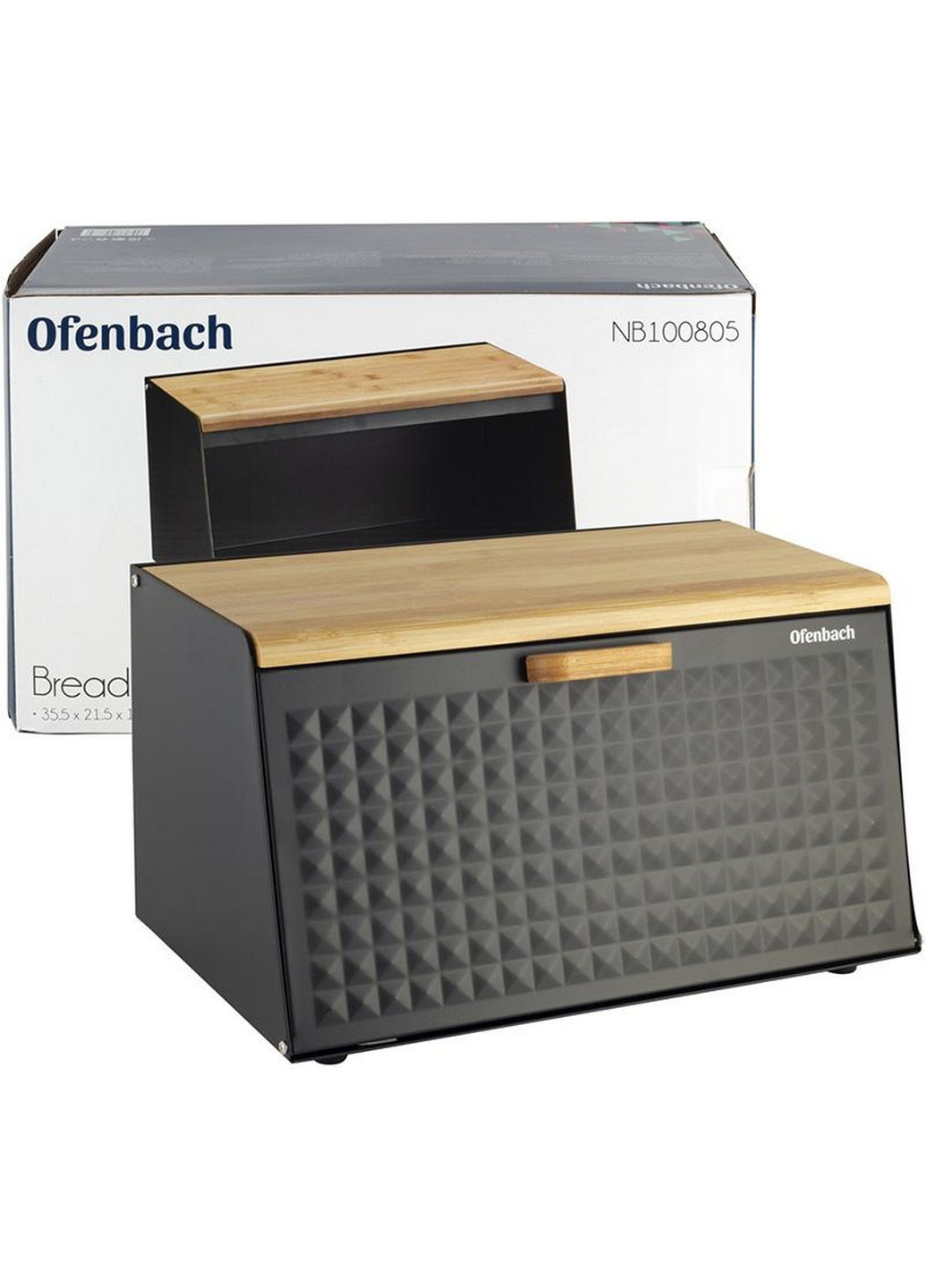 Хлібниця Breadbox, нержавіюча сталь Ofenbach (268459192)