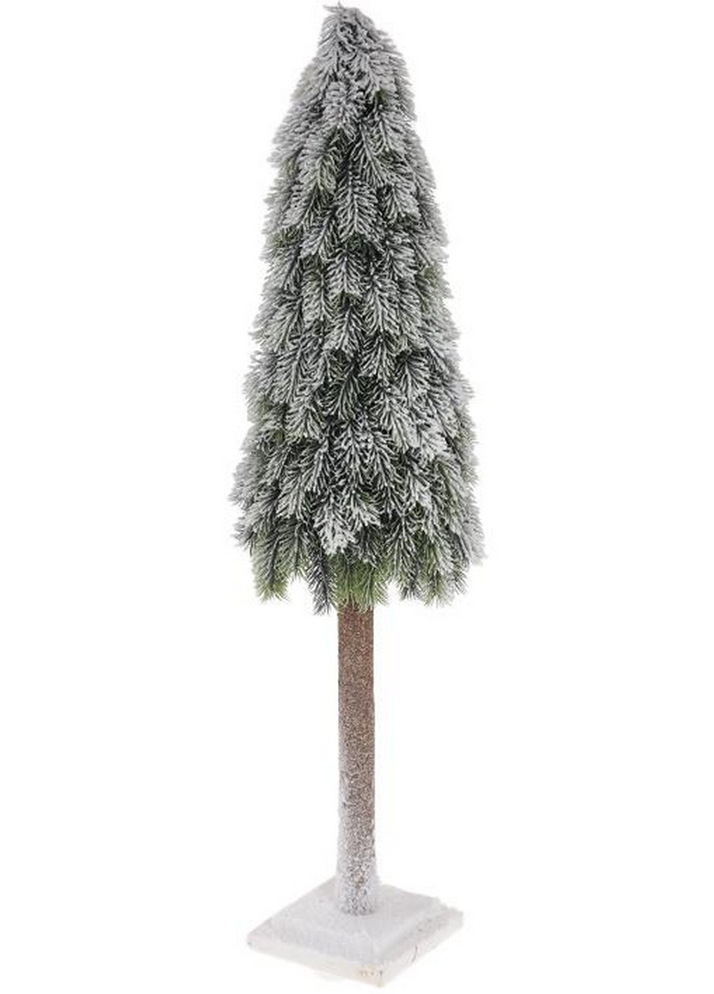 Декоративная елка "Снежная" на стволе, с подставкой BonaDi (268457134)