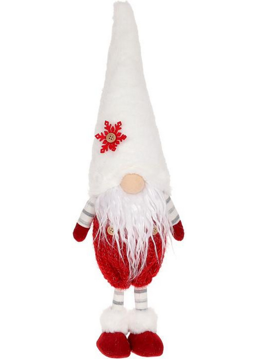 М'яка іграшка «Гном у білому ковпаку» BonaDi (268459869)