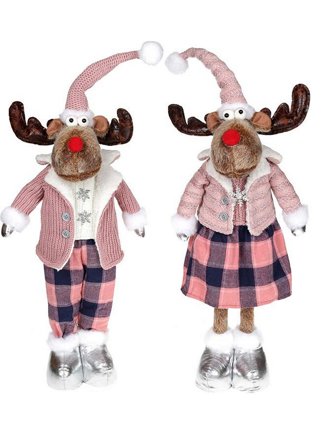 Мягкая игрушка «Лось в розовом», мальчик Bona (268459708)