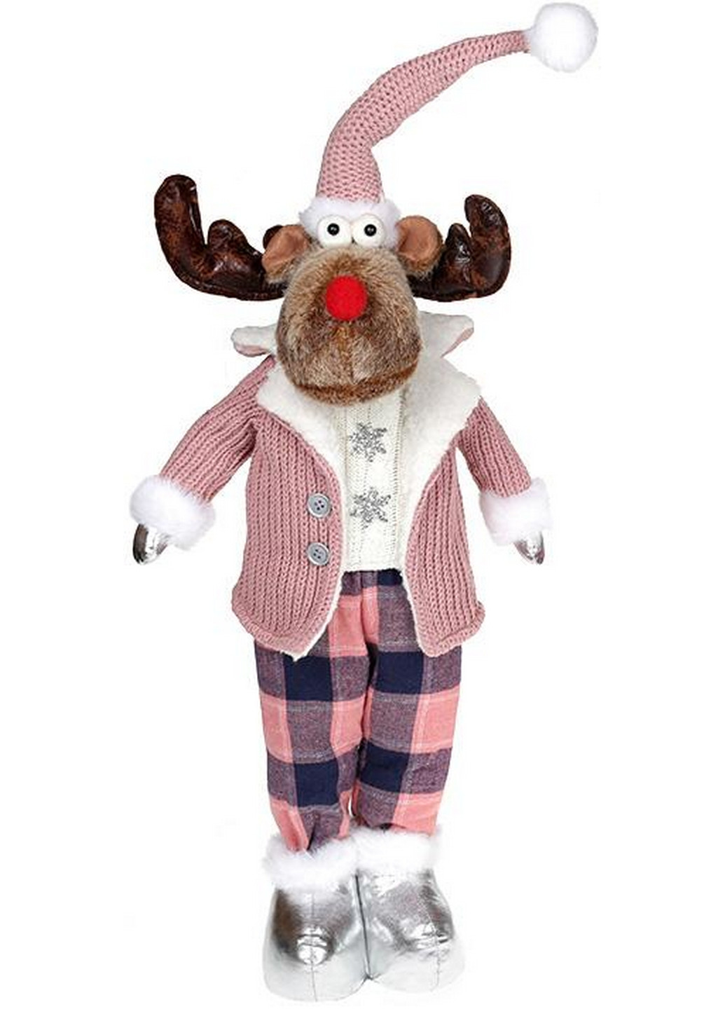 Мягкая игрушка «Лось в розовом», мальчик Bona (268459708)