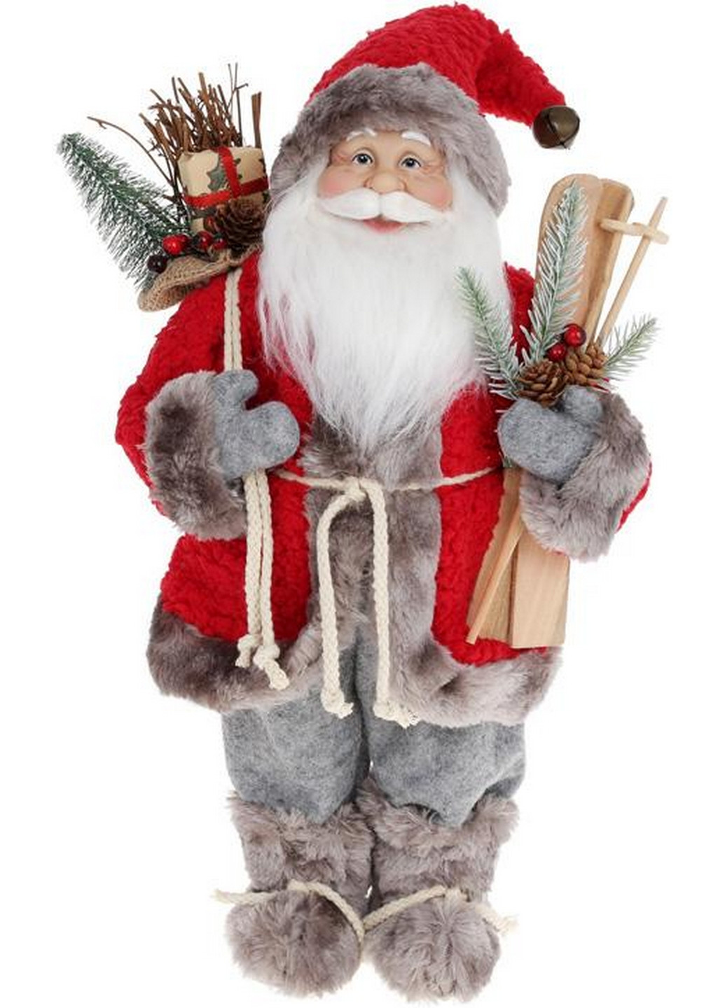 М'яка іграшка "Санта з Лижами" Bona (268458010)
