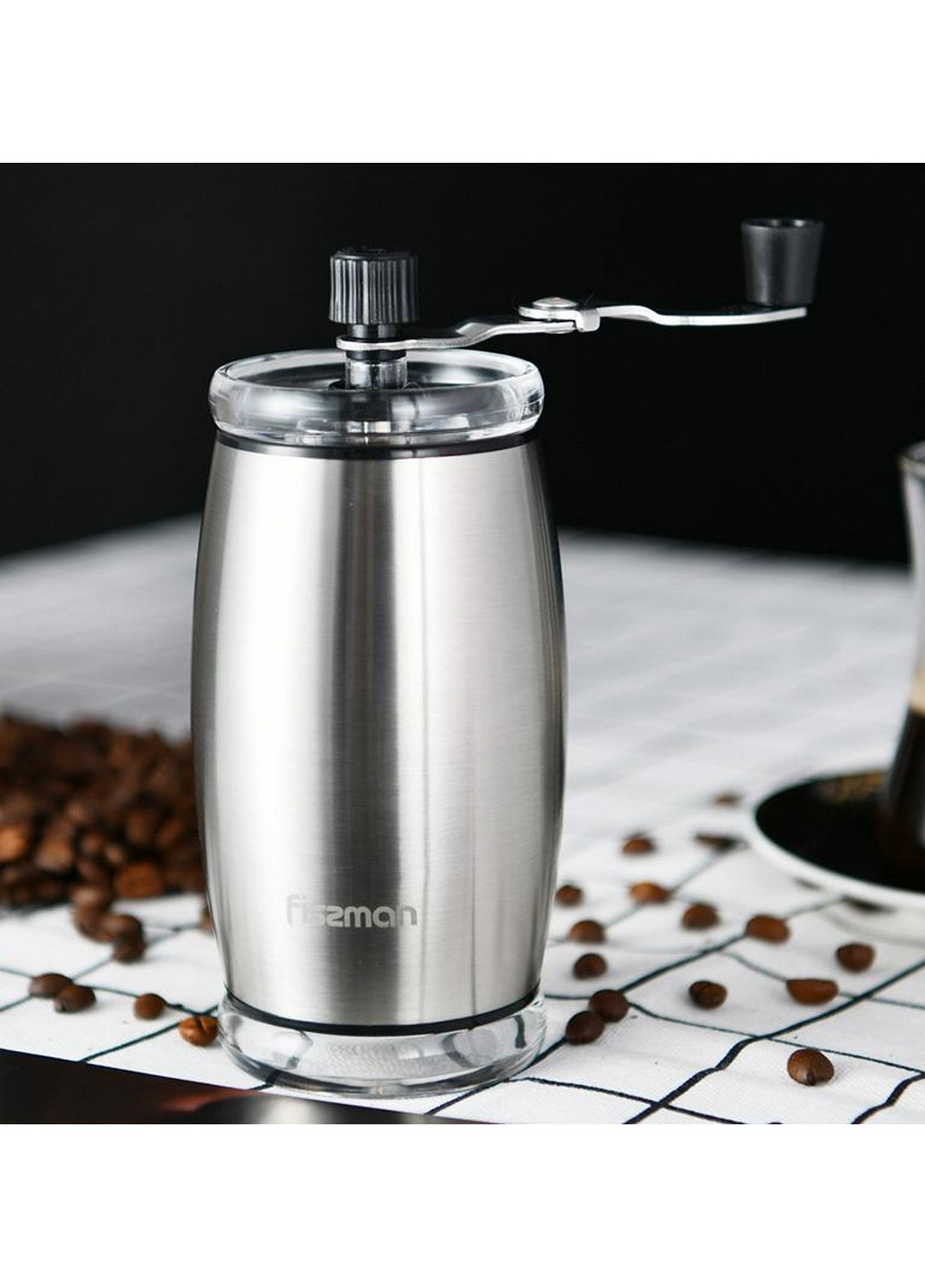 Кофемолка ручная с керамическими жерновами Fissman (268460924)