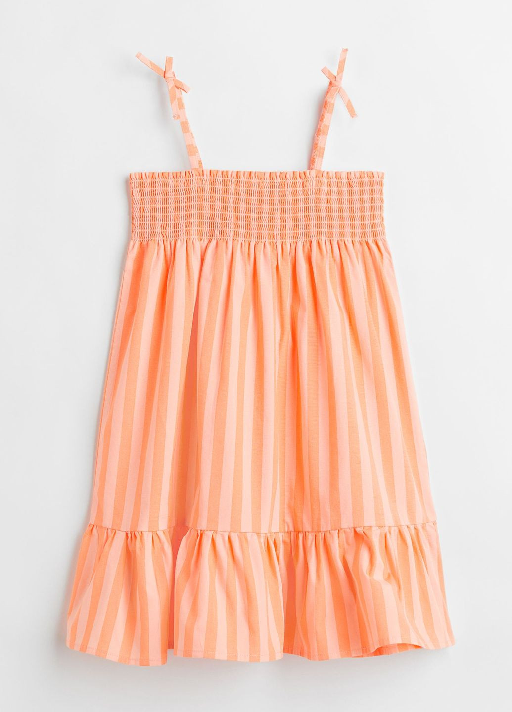 Светло-оранжевое платье H&M (268464914)