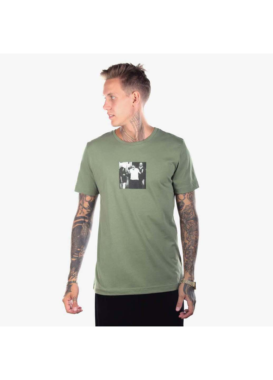 Хакі (оливкова) футболка Fashion