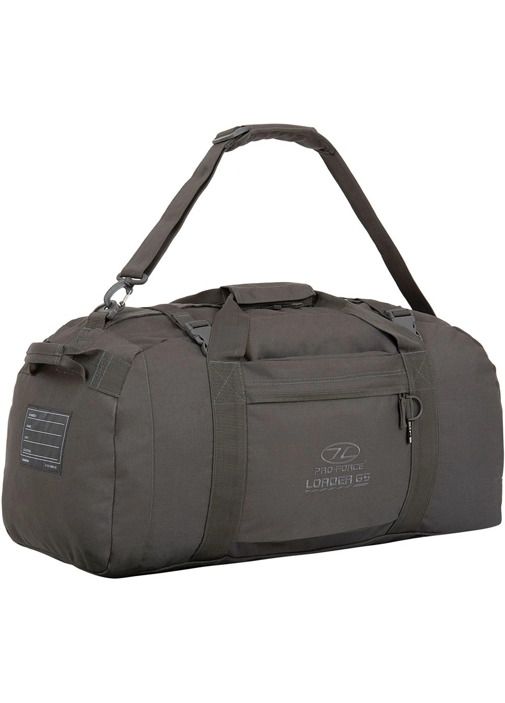 Сумка дорожня Loader 65 Holdall Grey Highlander (268469983)
