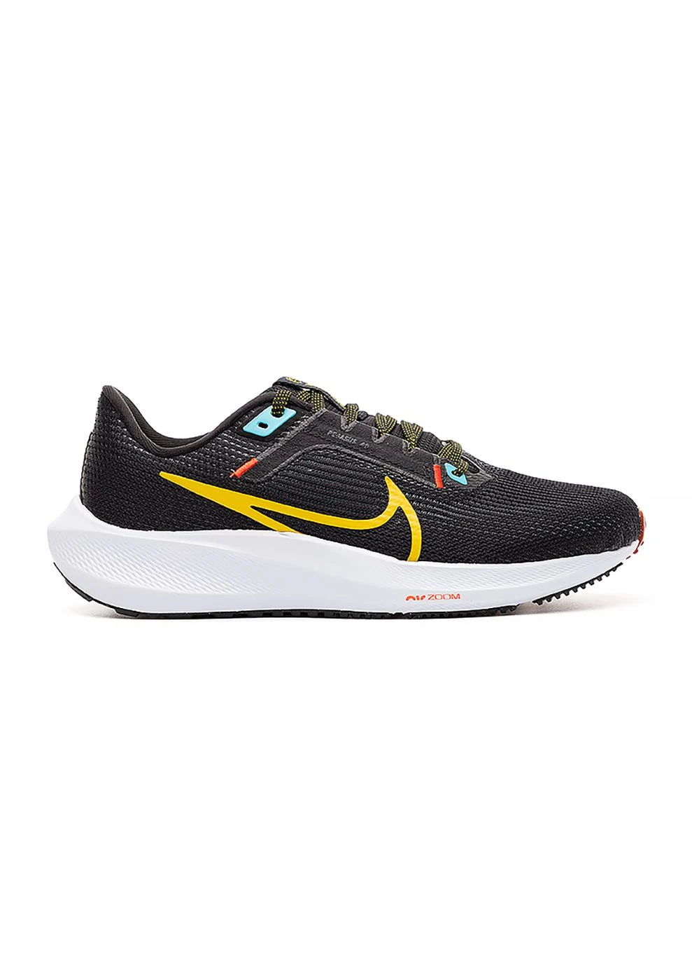 Женские Кроссовки AIR ZOOPEGASUS 40 Черный Nike чёрные демисезоны (268469662)