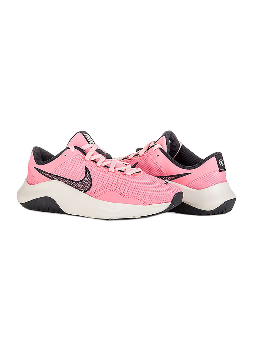 Розовые демисезонные женские кроссовки legend essential 3 nn розовый Nike