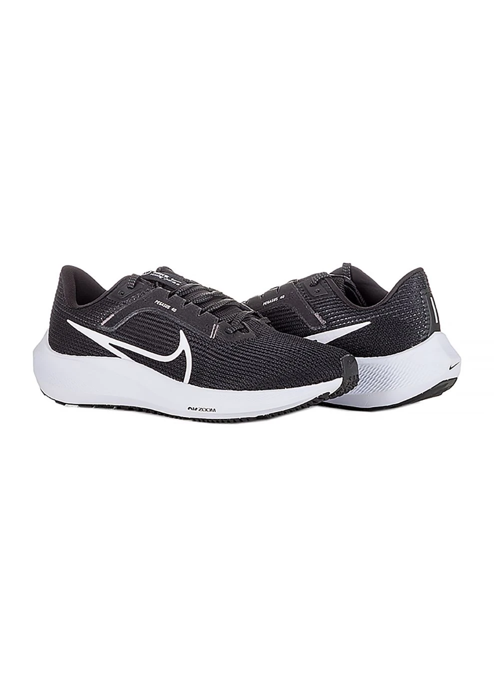 Женские Кроссовки AIR ZOOM PEGASUS 40 Черный Nike чёрные демисезоны (268469650)