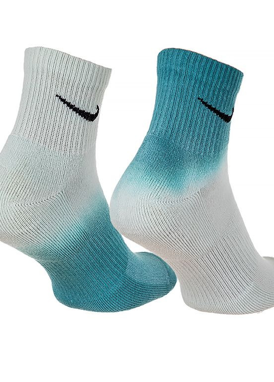 Жіночі Шкарпетки U NK EVERYDAY PLUS CUSH ANKLE Бірюзовий Nike (268545961)