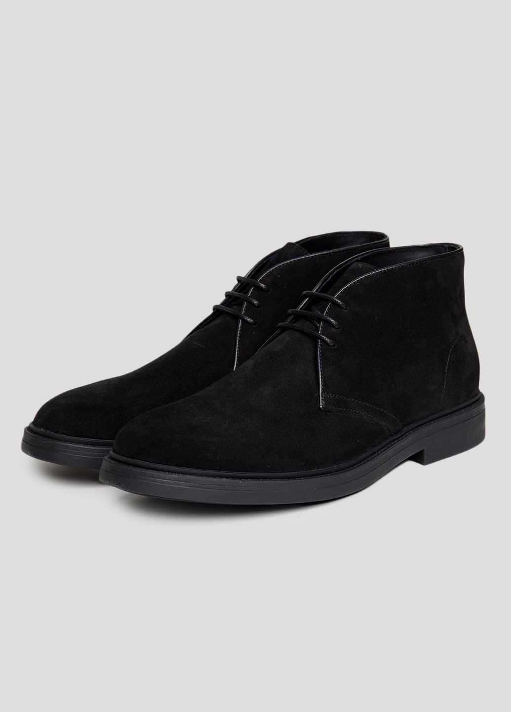 Черные осенние темно-коричневые замшевые ботинки a.Testoni