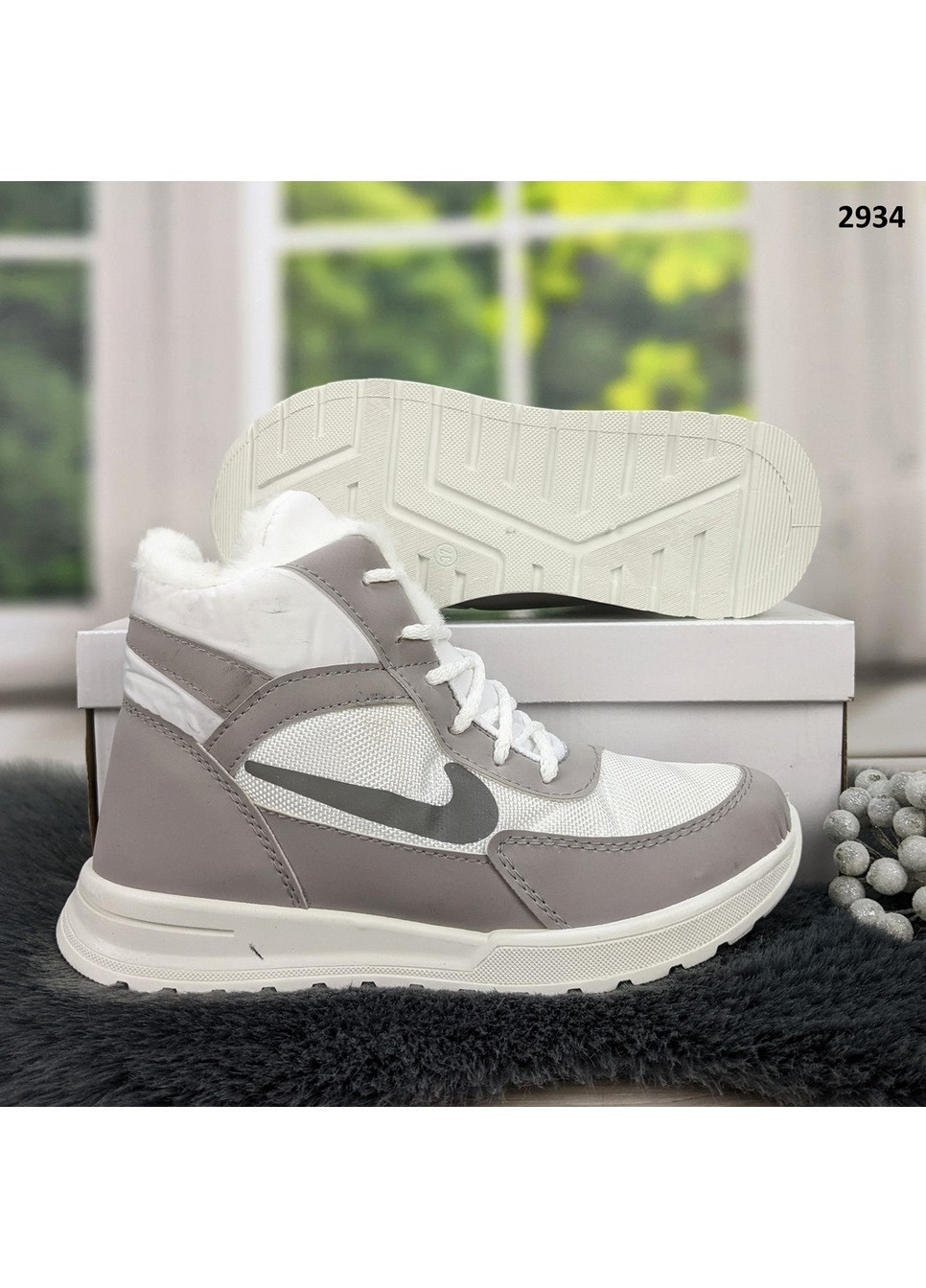 Черевики дутіки жіночі на шнурках SV (268551308)