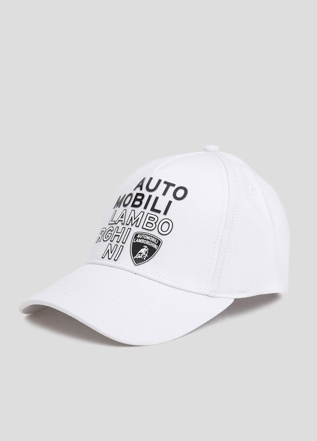 Белая кепка с принтом Lamborghini (268554498)