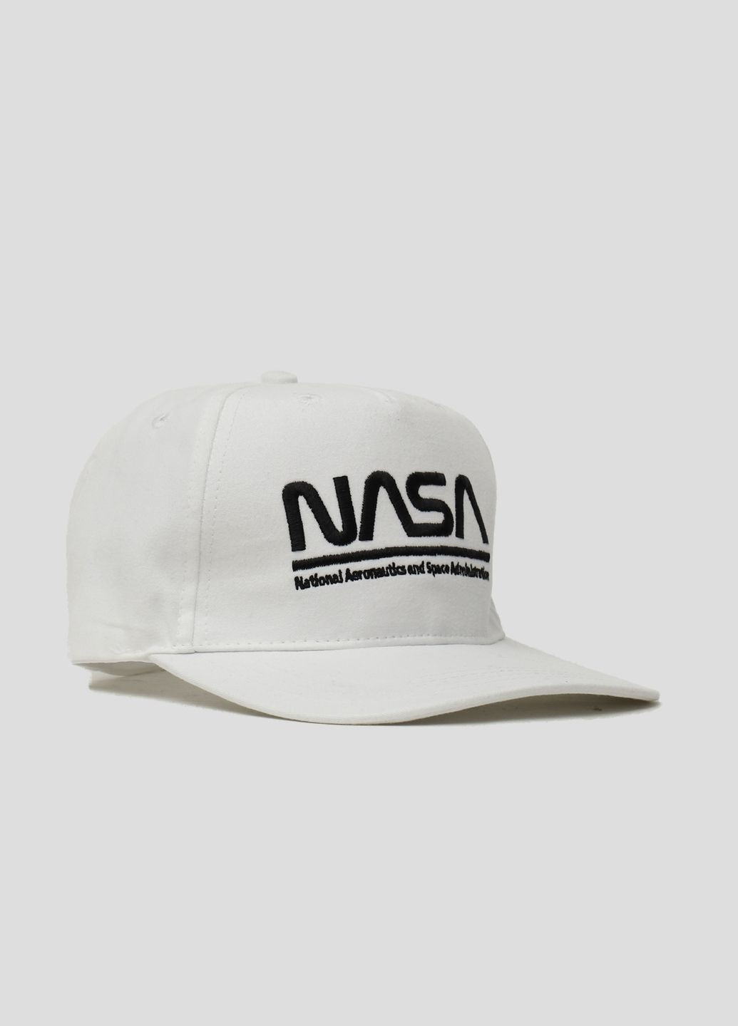 Белая кепка с вышитым логотипом Nasa (268554513)