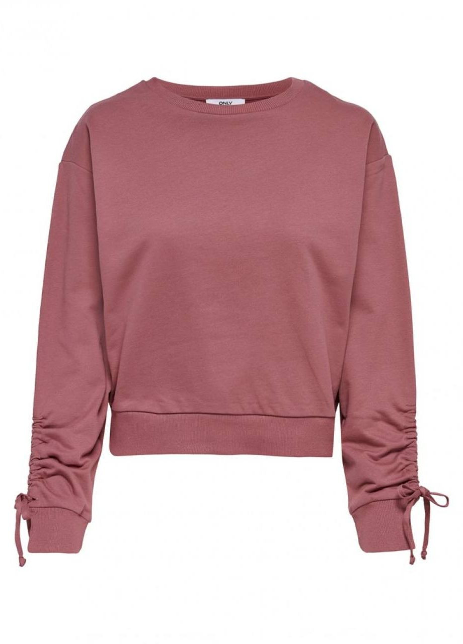Розовый свитшот Only (268556050)