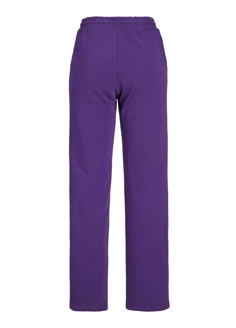 Фиолетовые кэжуал демисезонные брюки JJXX
