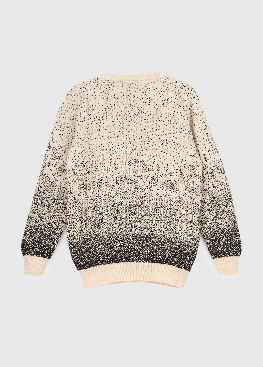 Бежевый зимний свитер No Brand