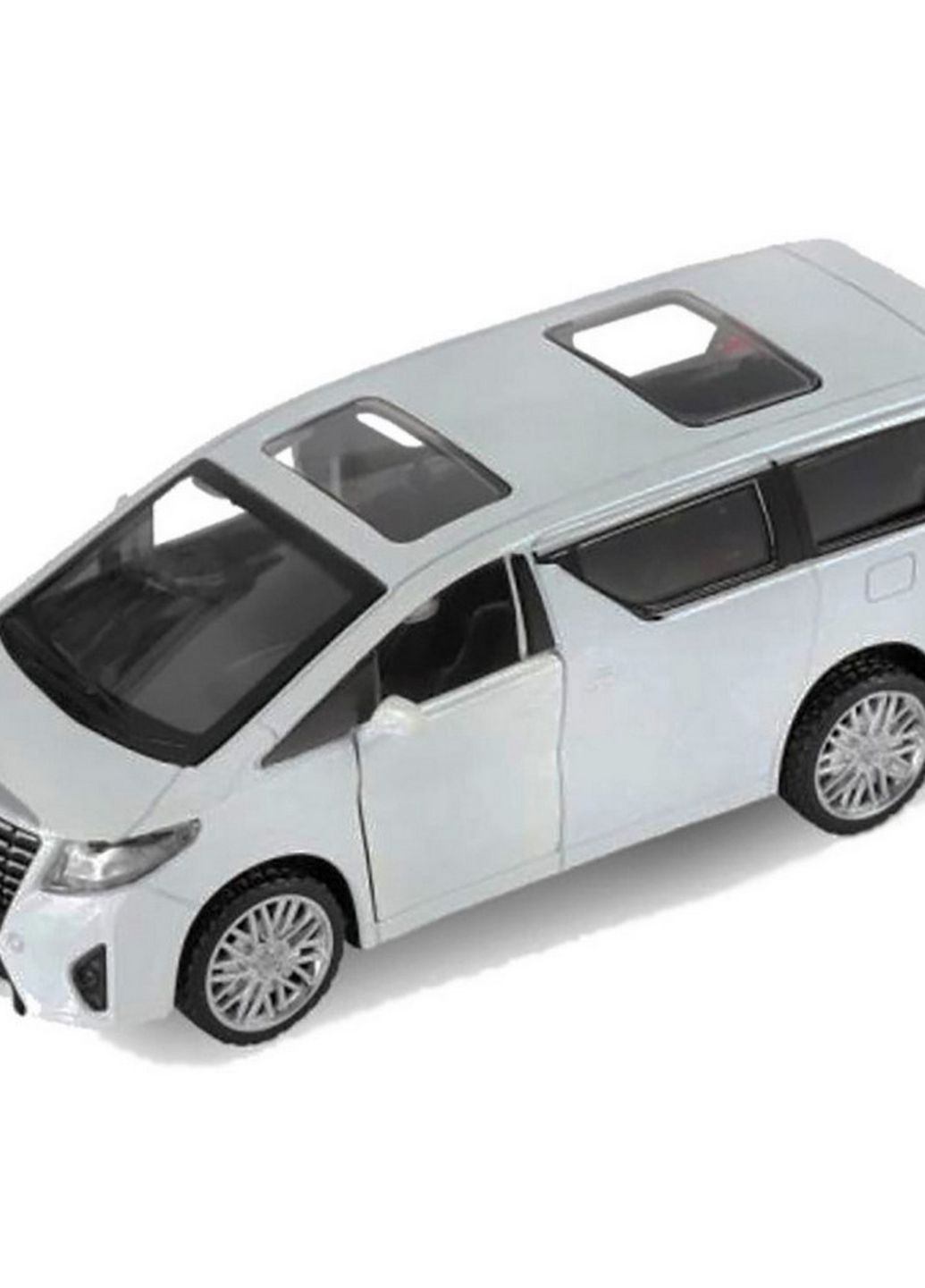 Машинка металлическая Toyota Alphard "" 4329 масштаб 1:42 (Белый) АВТОПРОМ (268576760)