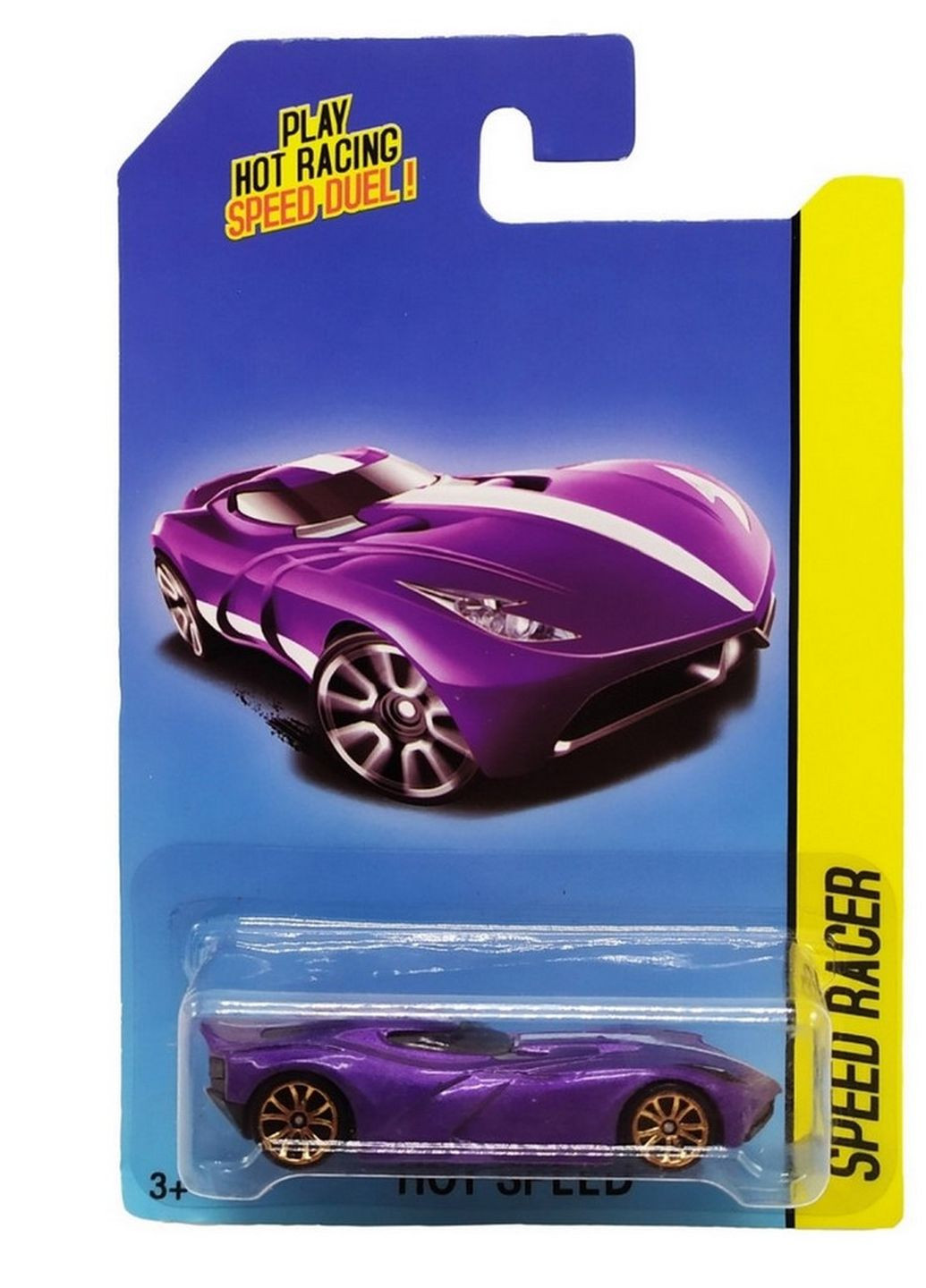 Машина металлическая "Гонка" D878-1 (Фиолетовый ) Bambi (268576646)