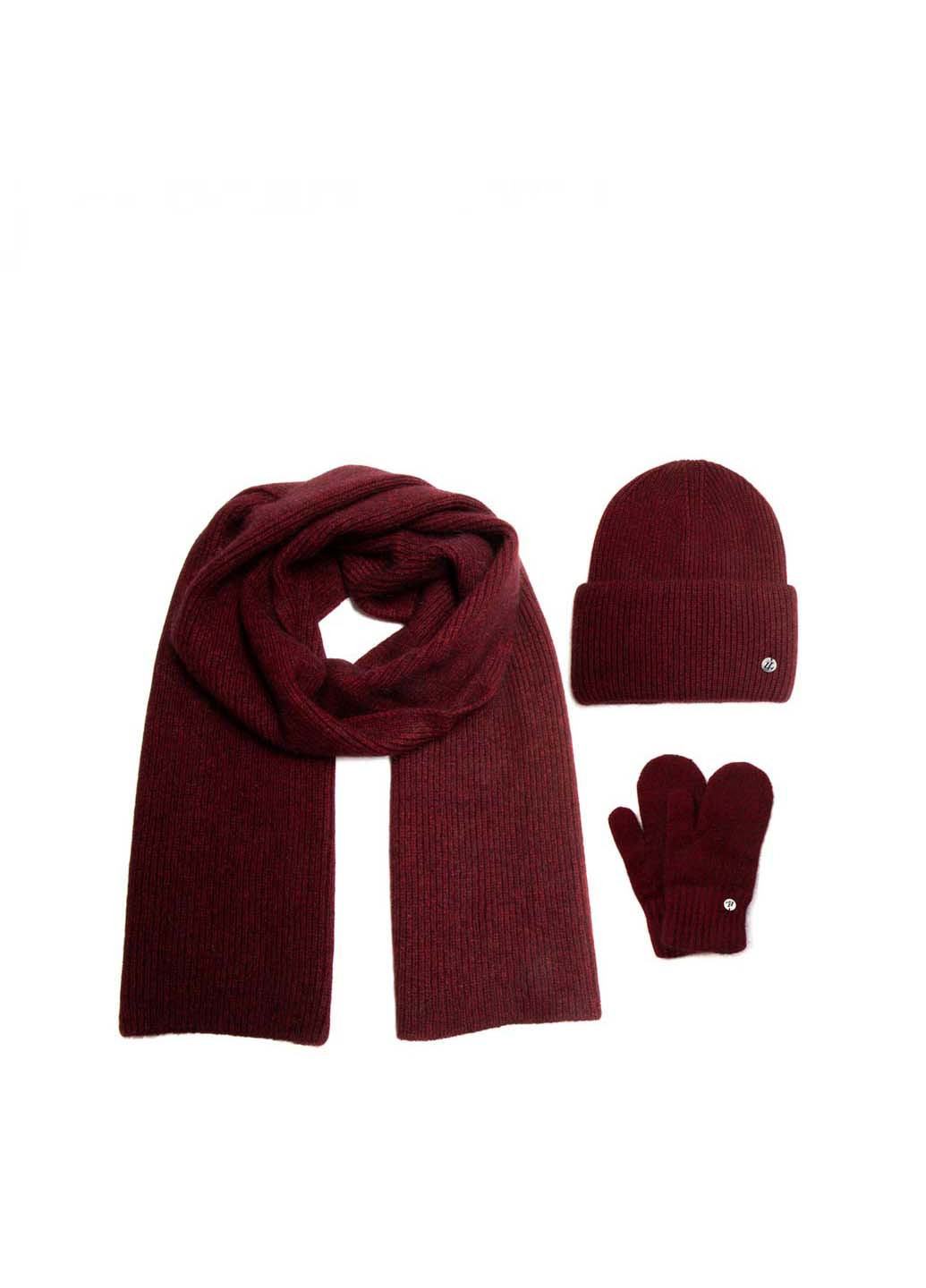 Набор шапка + шарф + перчатки LuckyLOOK (268736969)