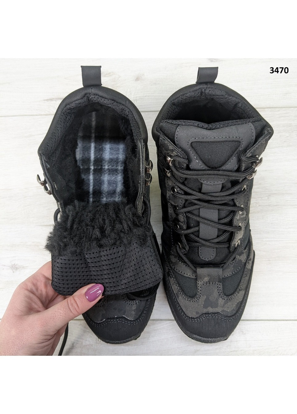 Черные зимние ботинки мужские зимние Dago
