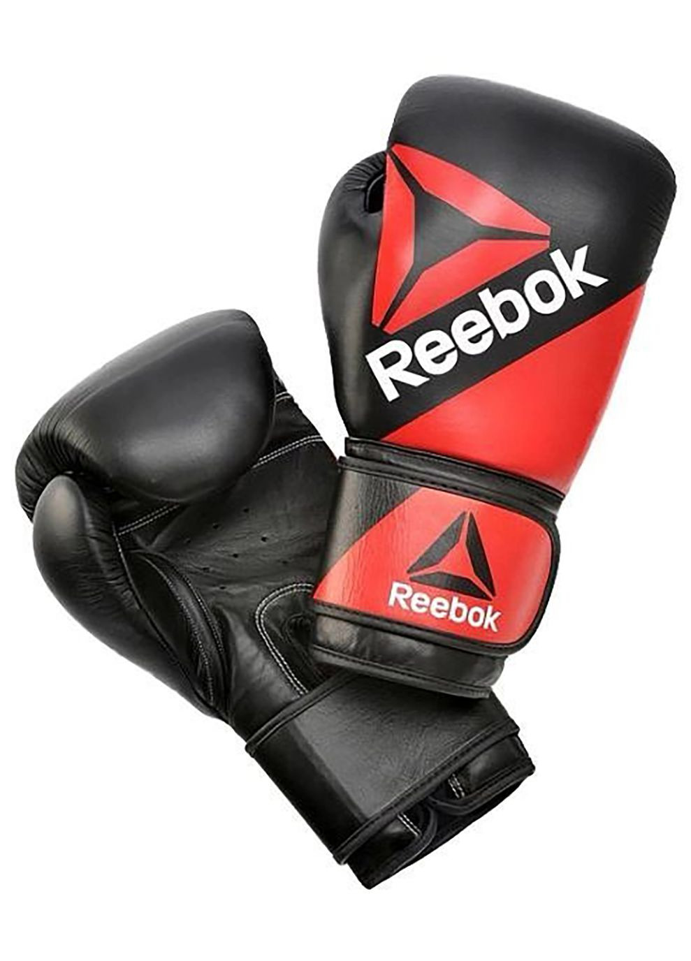 Боксерские перчатки Combat Leather Training Glove красный, черный Муж Reebok (268738704)