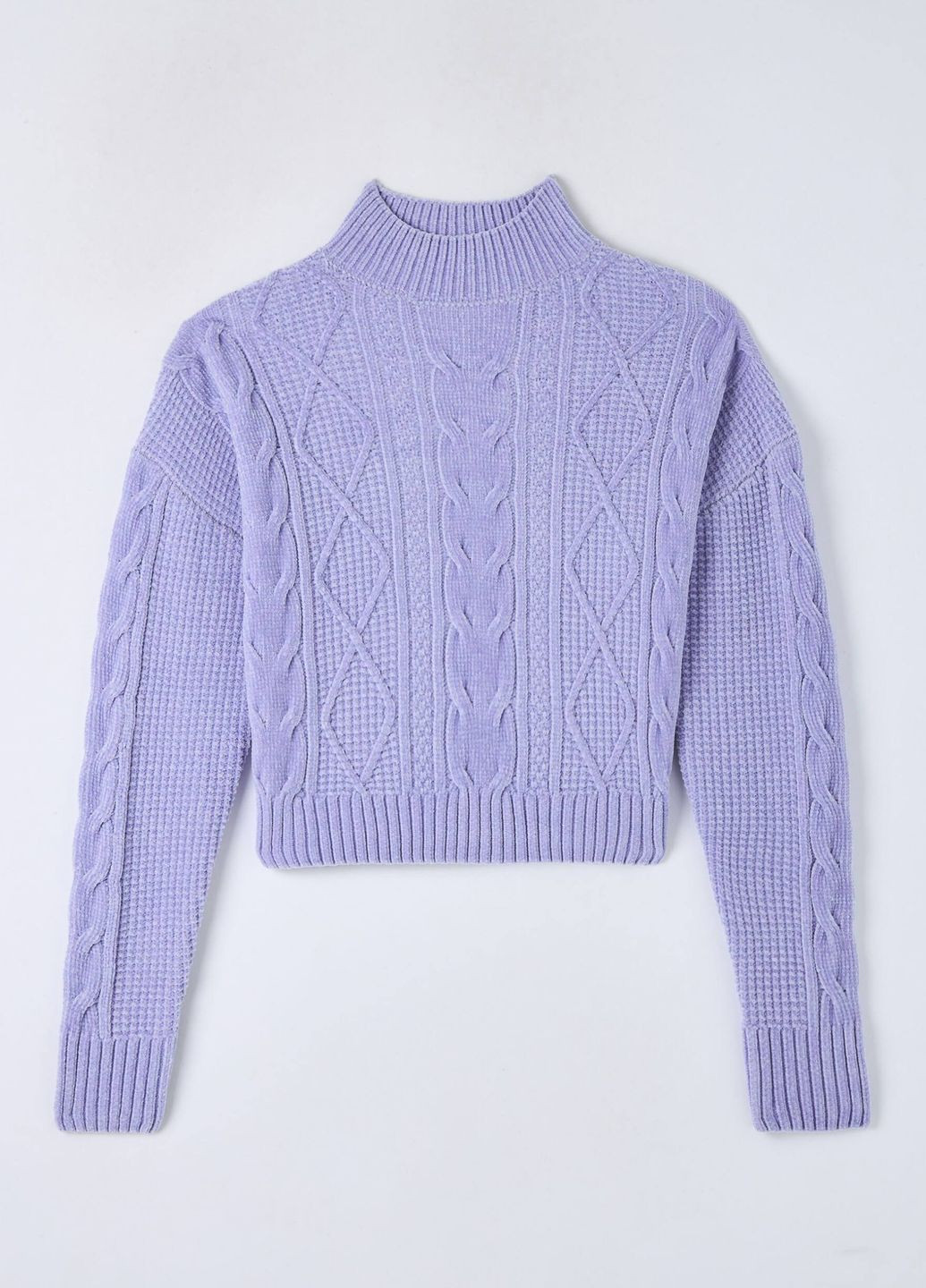 Сиреневый демисезонный свитер женщин Terranova
