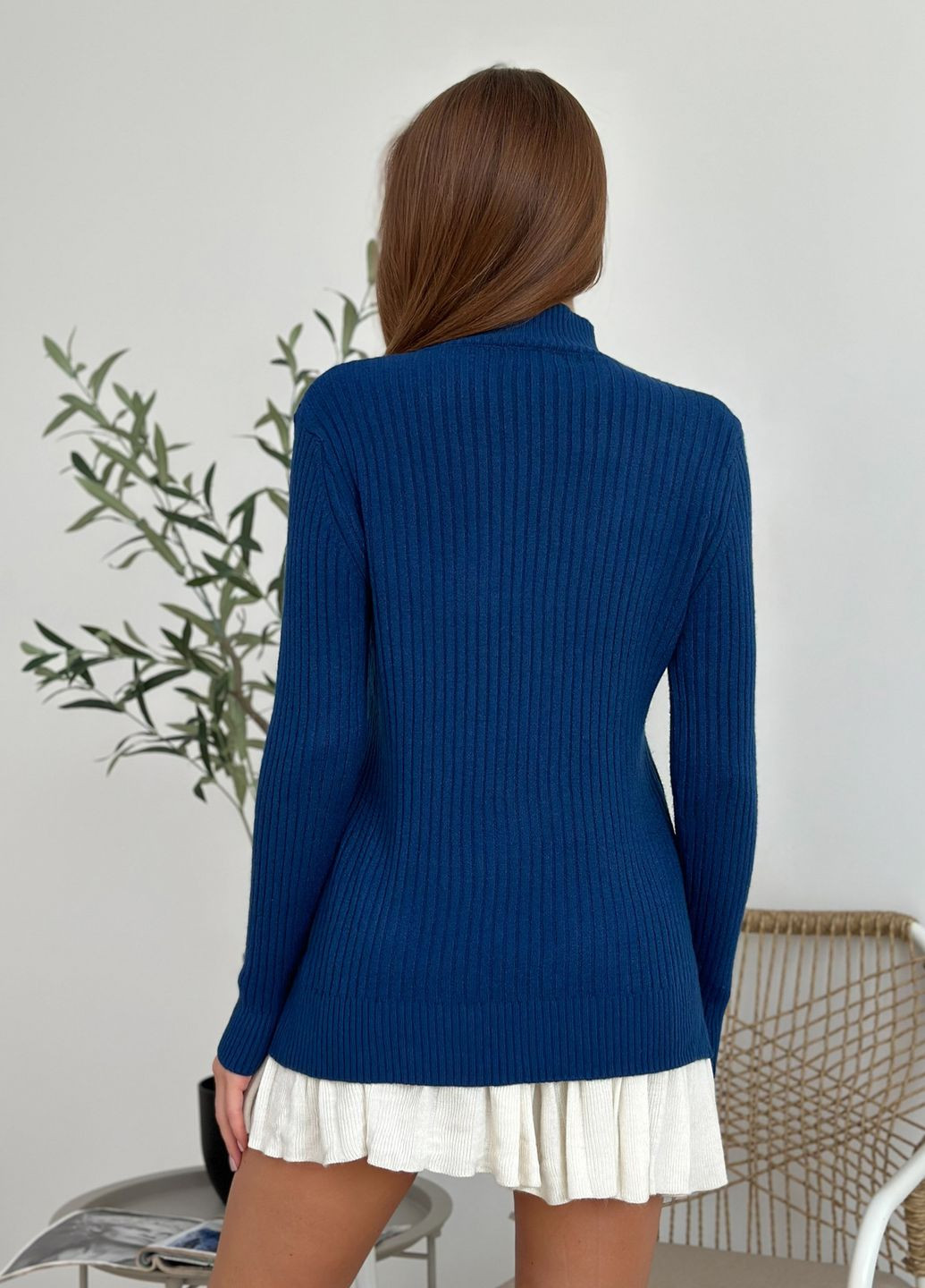 Синий демисезонный свитера ISSA PLUS WN20-583