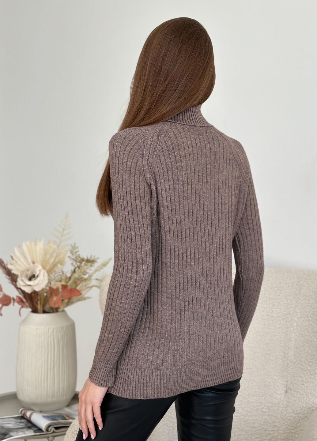 Темно-бежевий зимовий светри ISSA PLUS WN20-582