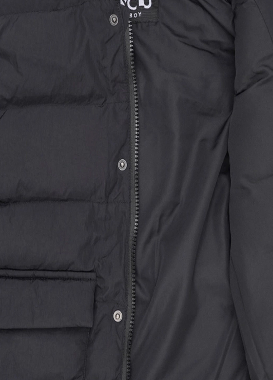 Чорна демісезонна куртка Y-Clu