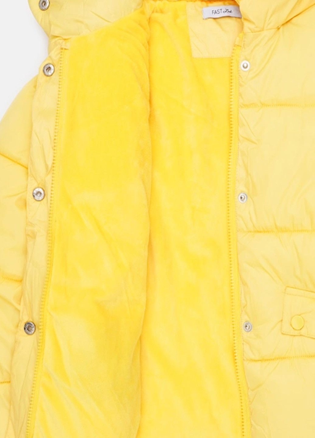 Желтая демисезонная куртка Fast Look