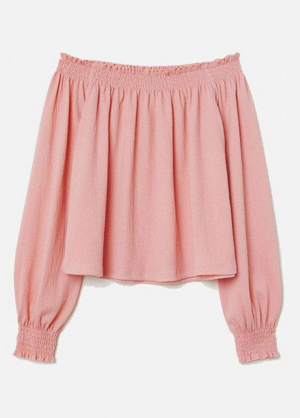 Персиковая блуза H&M