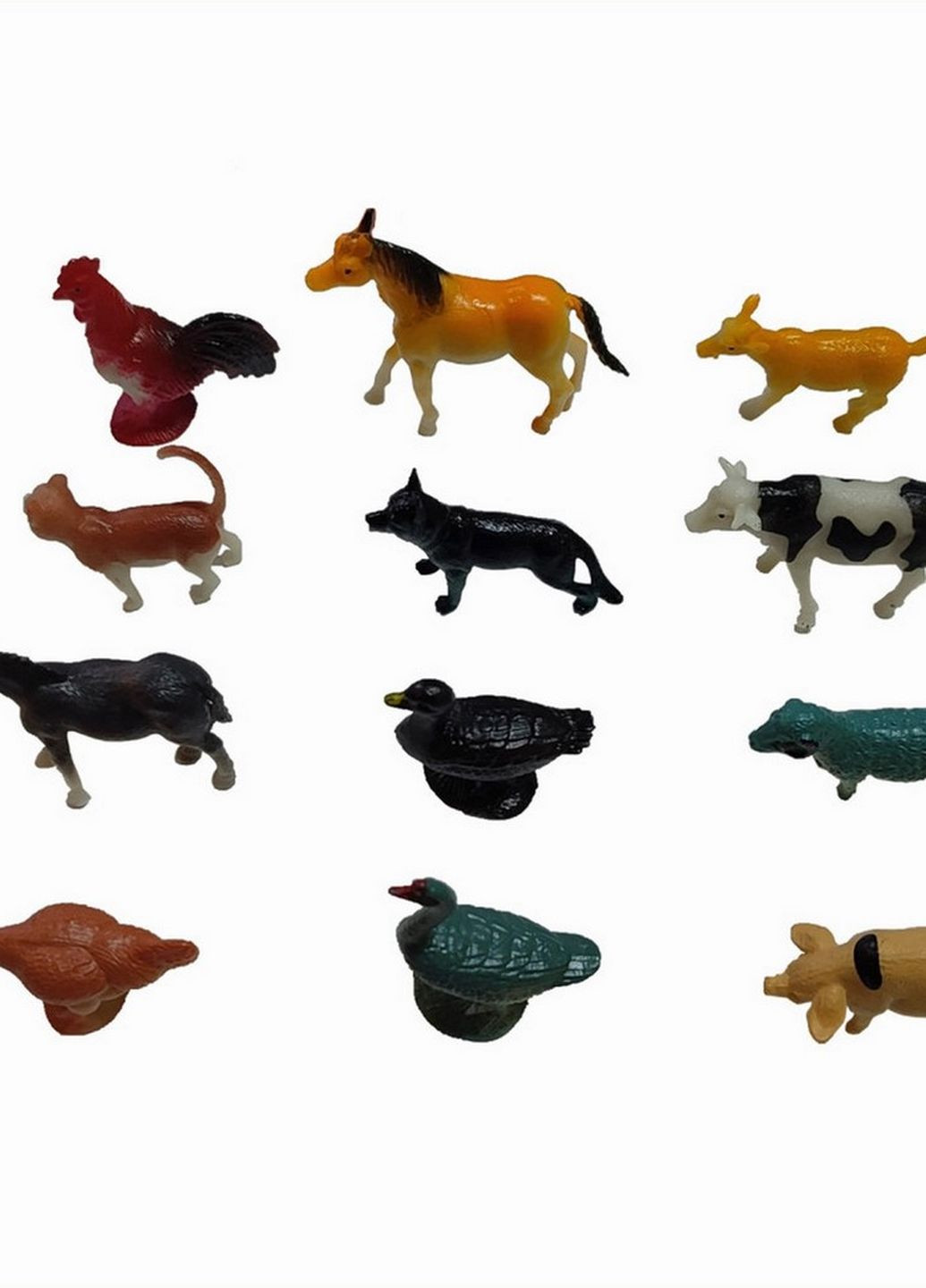 Іграшкові тварини LT02-1K 12 шт в наборі Metr+ (268743214)
