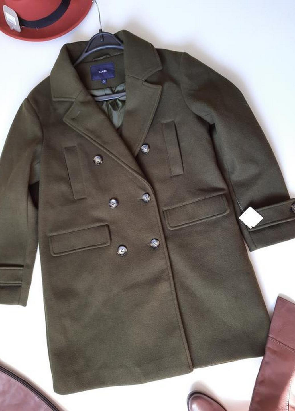 Зеленое Пальто Kiabi