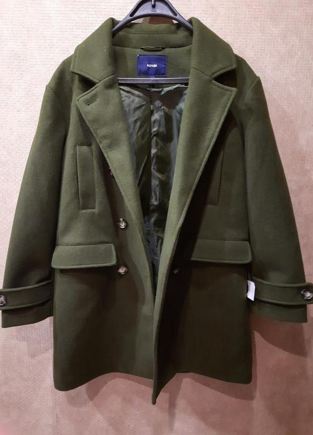 Зеленое Пальто Kiabi