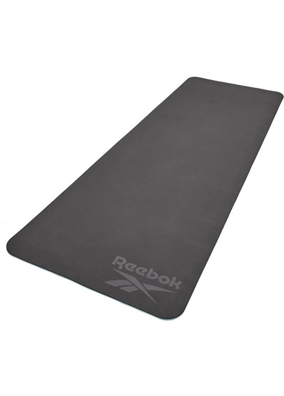 Двухстороний коврик для йоги Double Sided 4mm Yoga Mat синий Reebok (268743507)